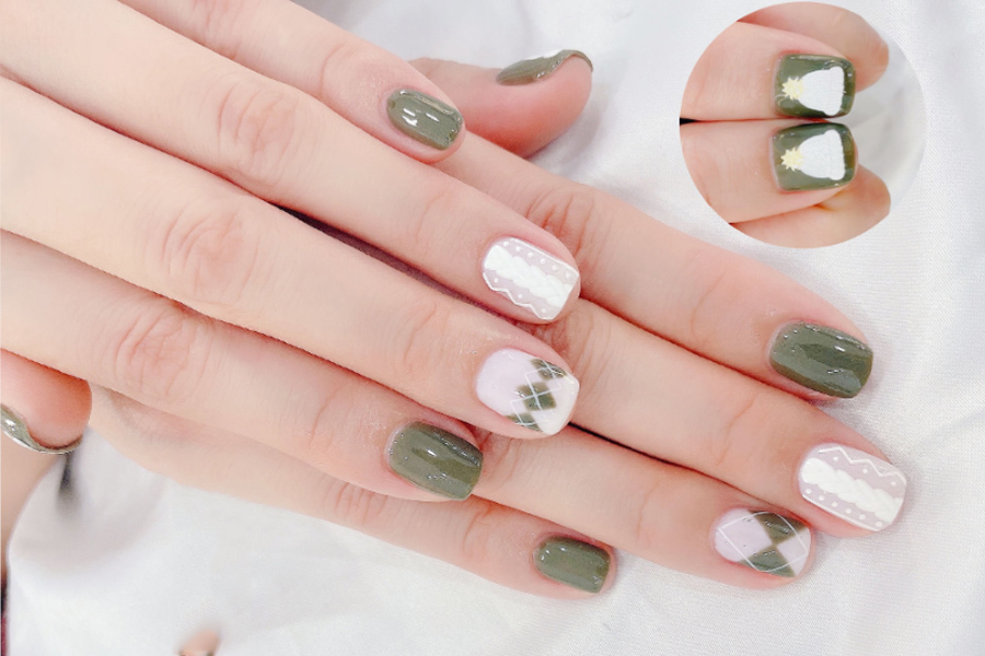 30 mẫu nail đơn giản cho học sinh, sinh viên được yêu thích nhất
