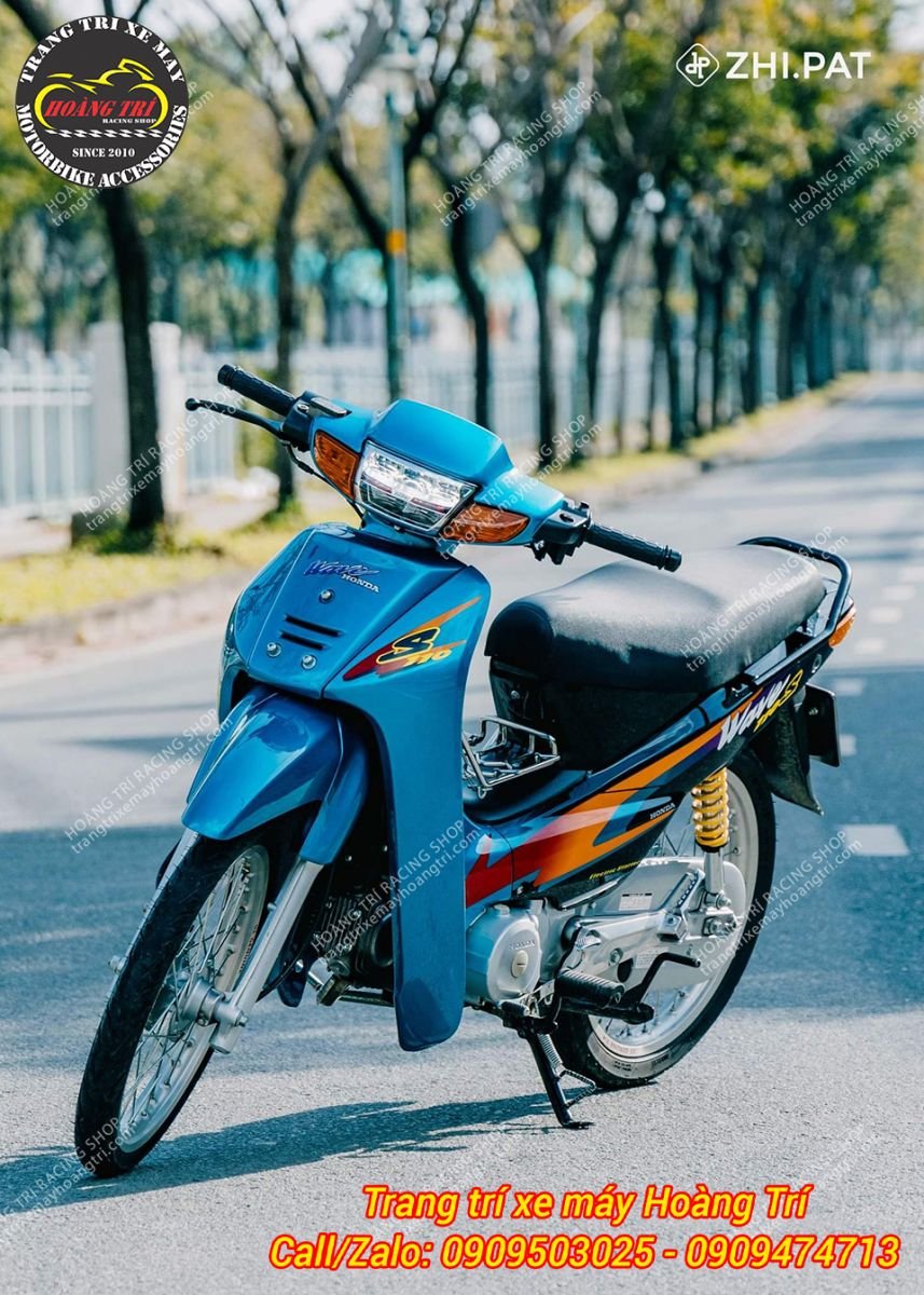 Đèn 2 tầng Zhi.Pat lắp cho xe Wave nhỏ