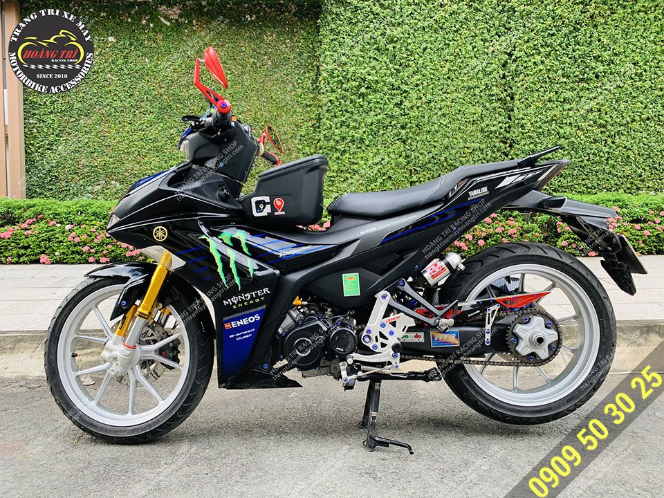 Trọn bộ gấp đơn X1R độ cho Exciter 150