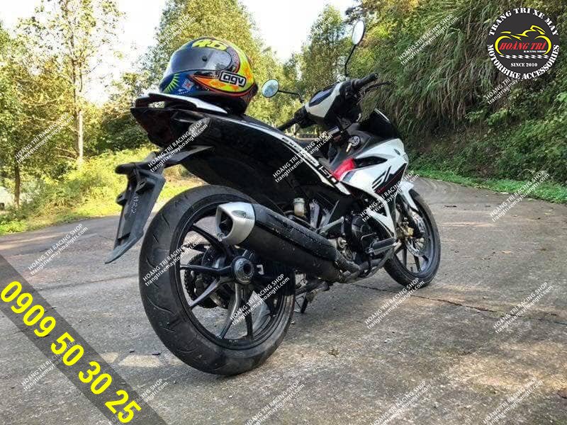 Trọn bộ gấp đơn X1R độ cho Exciter 150