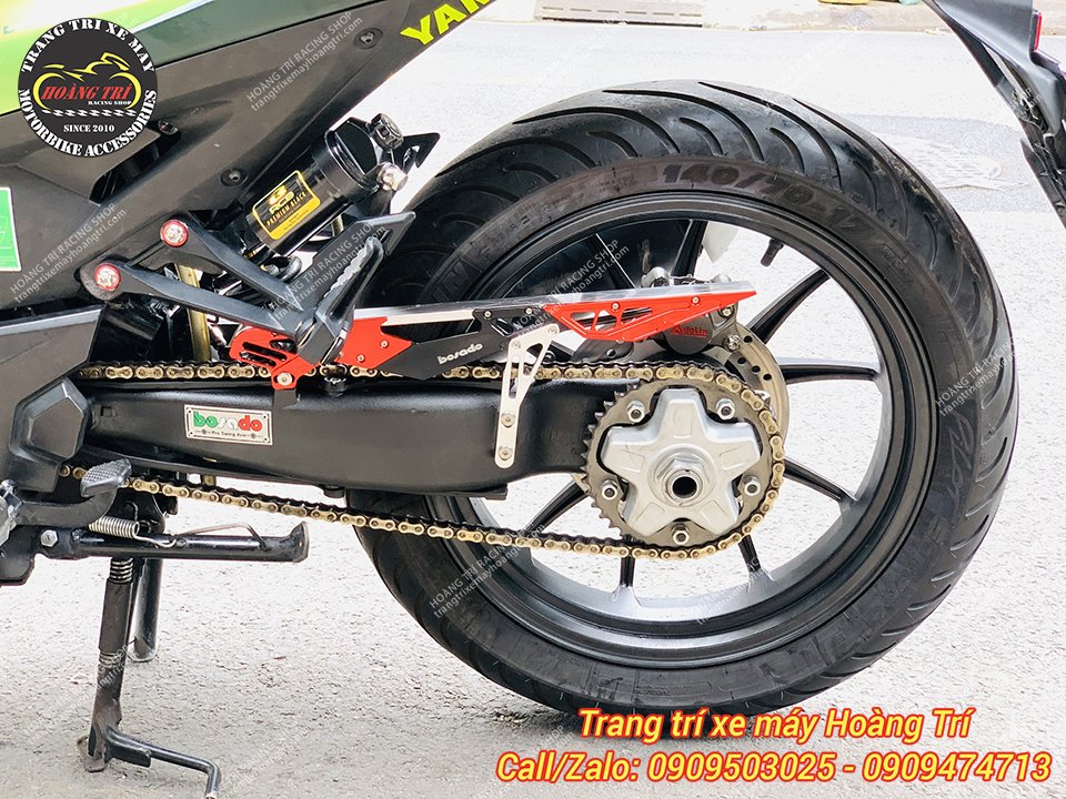 Trọn bộ gấp đơn X1R độ cho Exciter 150