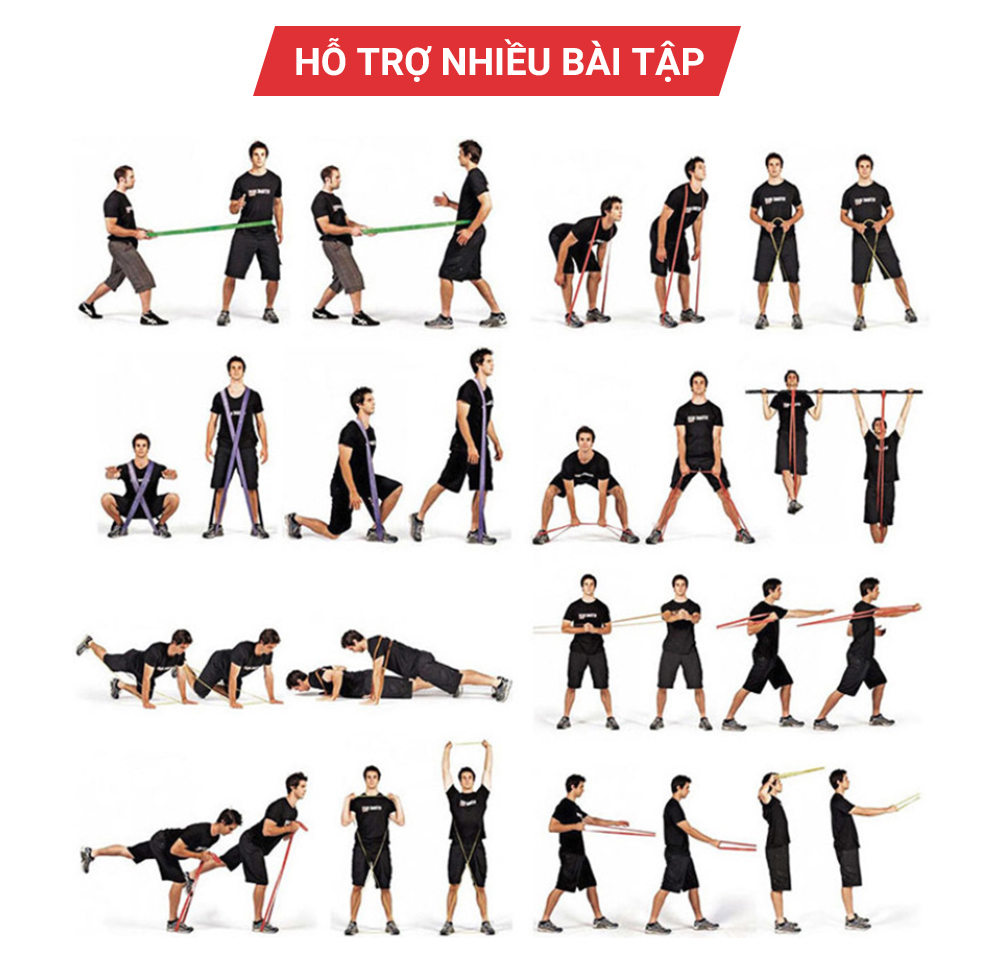 Dây tập gym, tập mông mini band GoodFit GF913MB 21mm