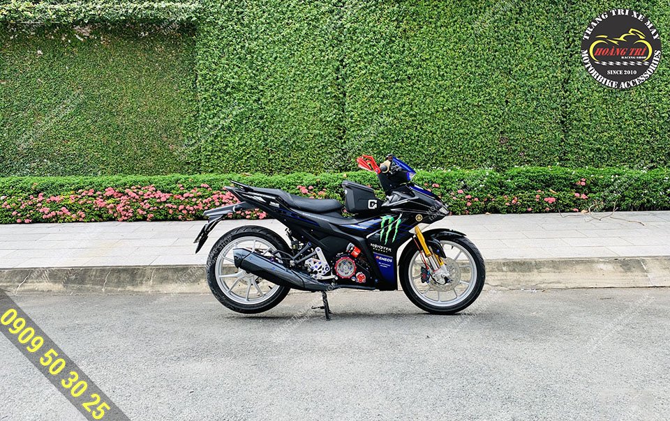 Trọn bộ gấp đơn X1R độ cho Exciter 150