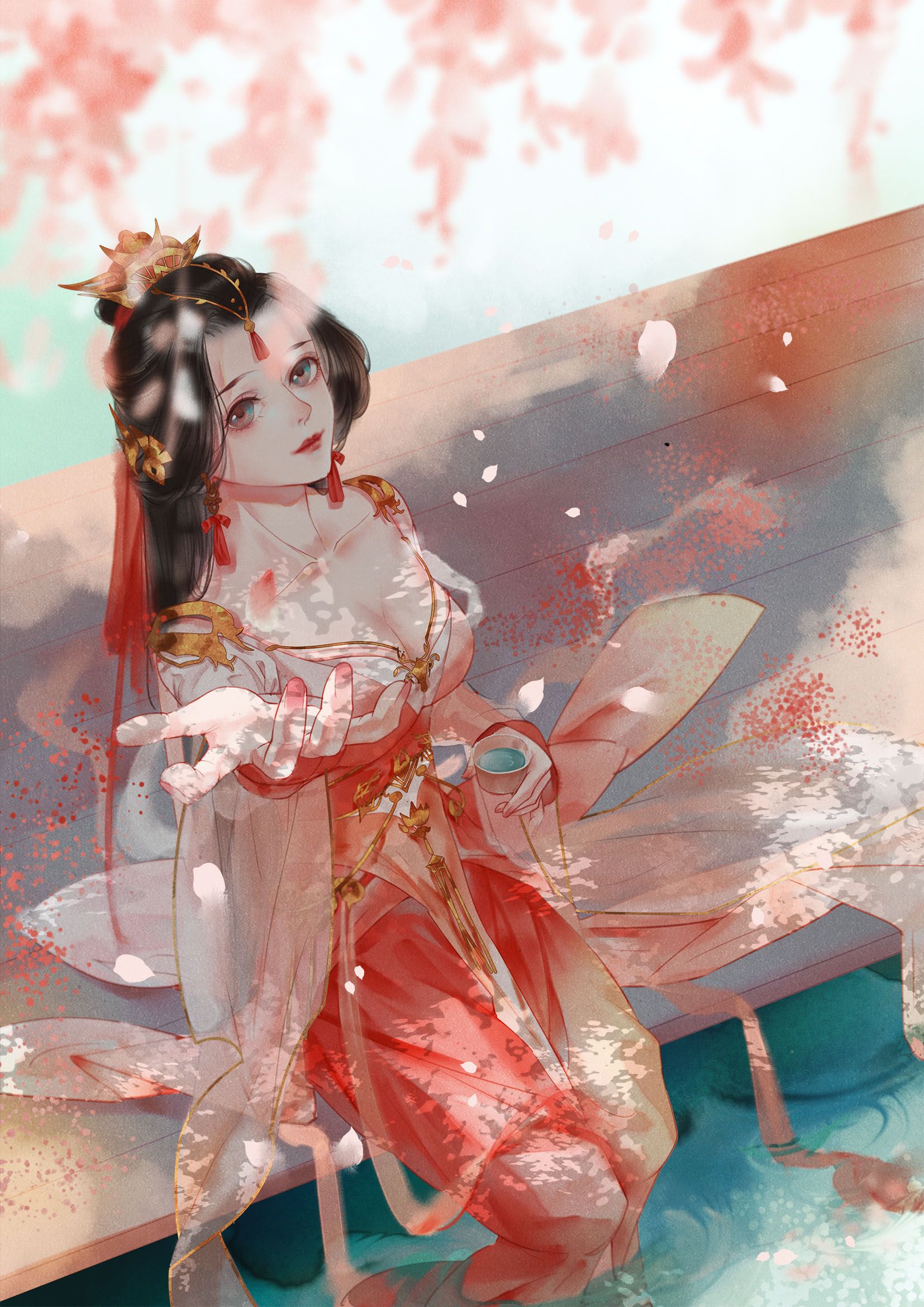 Những hình ảnh đẹp nhất của Anime cổ trang nữ lạnh lùng