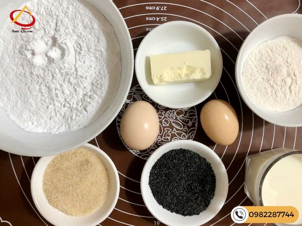 Cách làm bánh mì mè đen Hàn Quốc chuẩn vị xứ kim chi