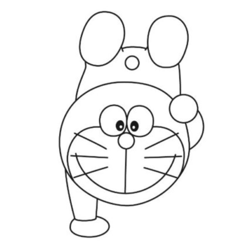 6 cách dạy bé vẽ Doraemon siêu dễ thương và cực đơn giản