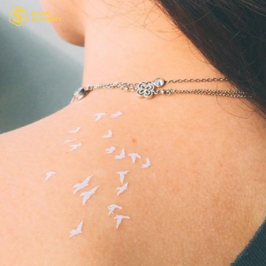 Tổng hợp 35+ hình xăm mực trắng đẹp ấn tượng nhất năm