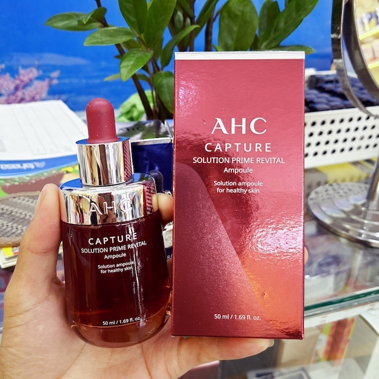 Có mấy loại serum AHC màu đỏ, nên dùng loại nào?