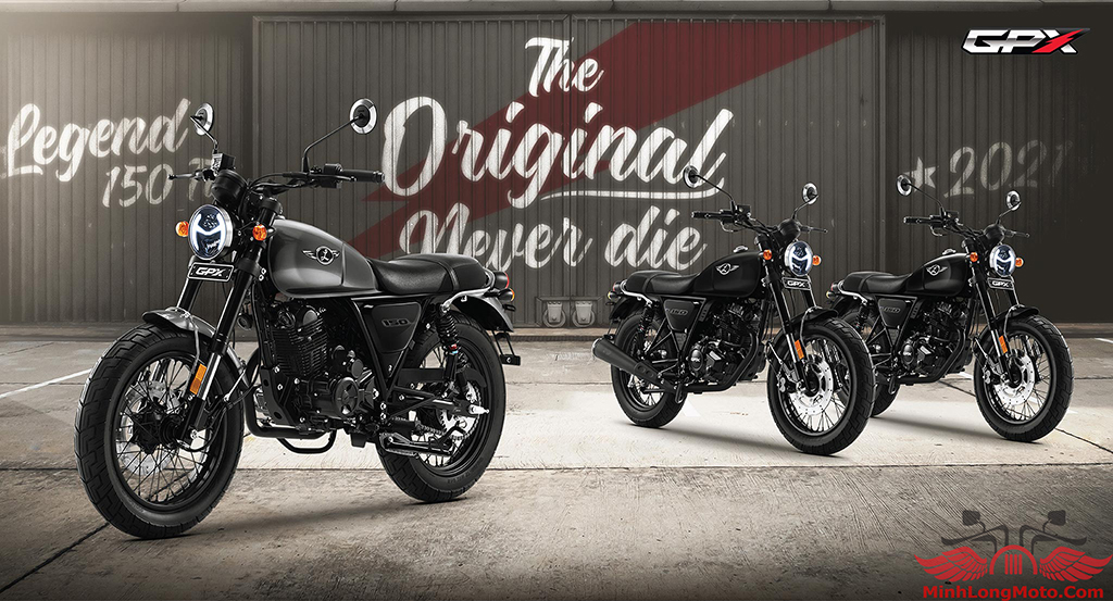 Đỉnh cao của dòng xe GPX: Legend 150 Fi với thiết kế tay côn cổ điển và động cơ Fi Delphi
