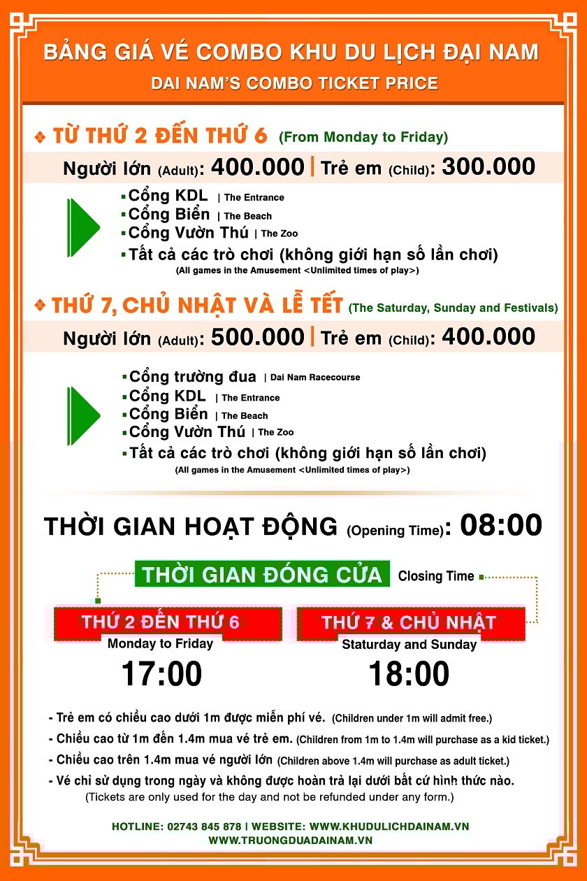 Hướng dẫn đường đến khu du lịch Đại Nam - Bình Dương