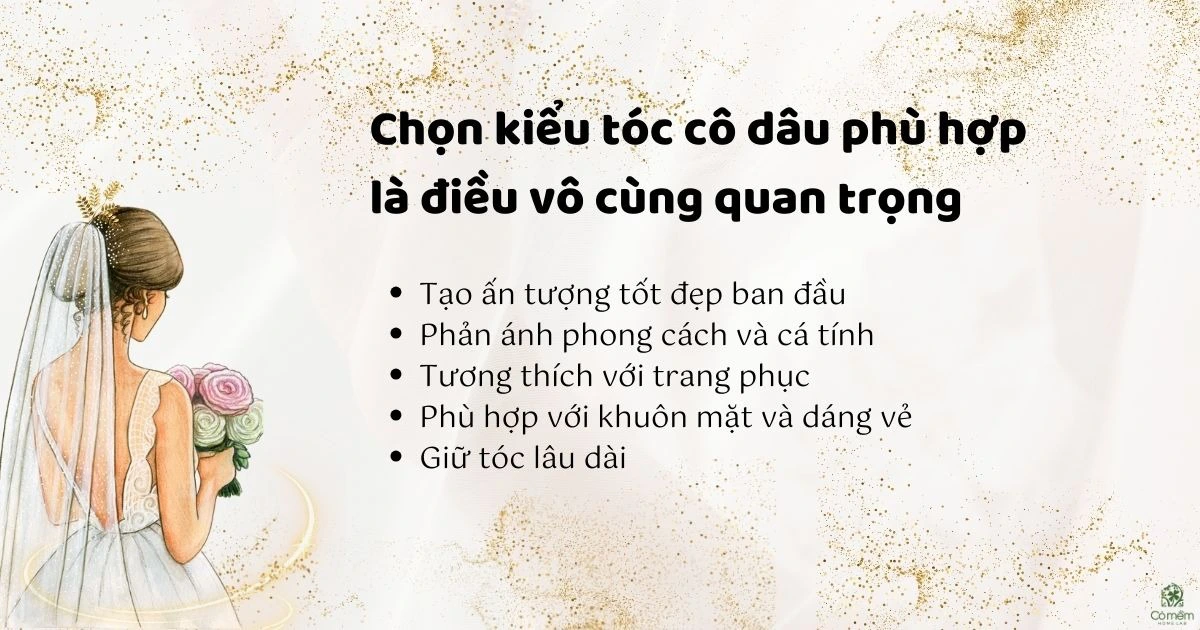 Top 101 kiểu tóc cô dâu đơn giản, đẹp ngây ngất trong ngày trọng đại