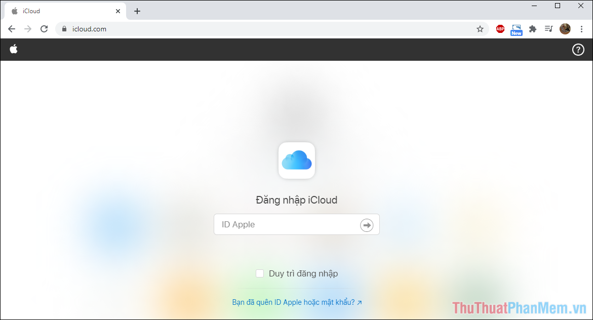 Xác định dung lượng iCloud