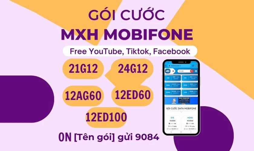 Đăng ký gói cước 4G MobiFone không giới hạn cực hot
