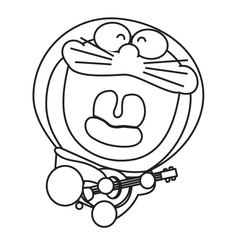 6 cách dạy bé vẽ Doraemon siêu dễ thương và cực đơn giản