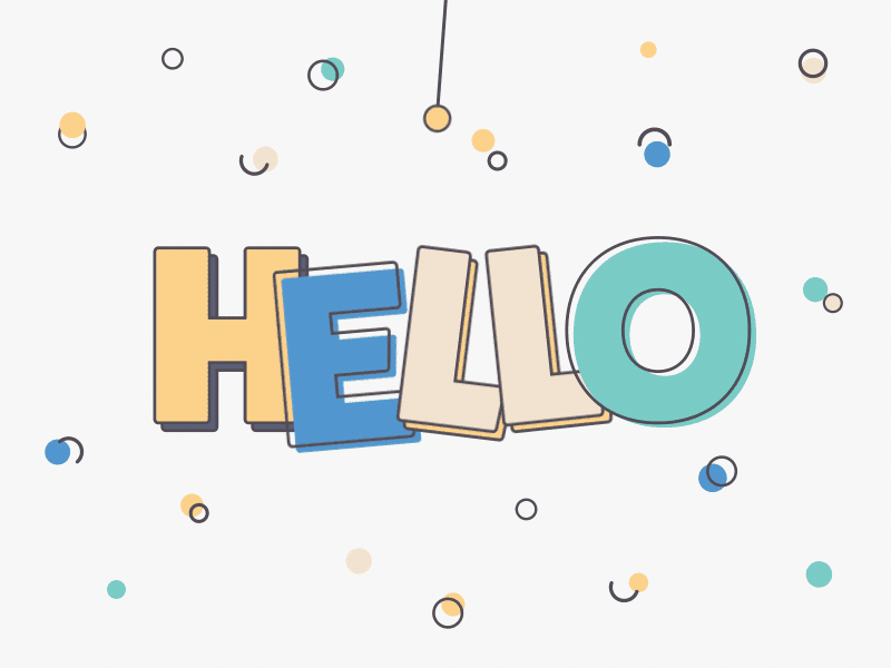 Ảnh động Welcome đẹp mắt