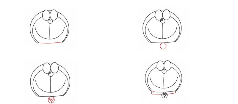 6 cách dạy bé vẽ Doraemon siêu dễ thương và cực đơn giản