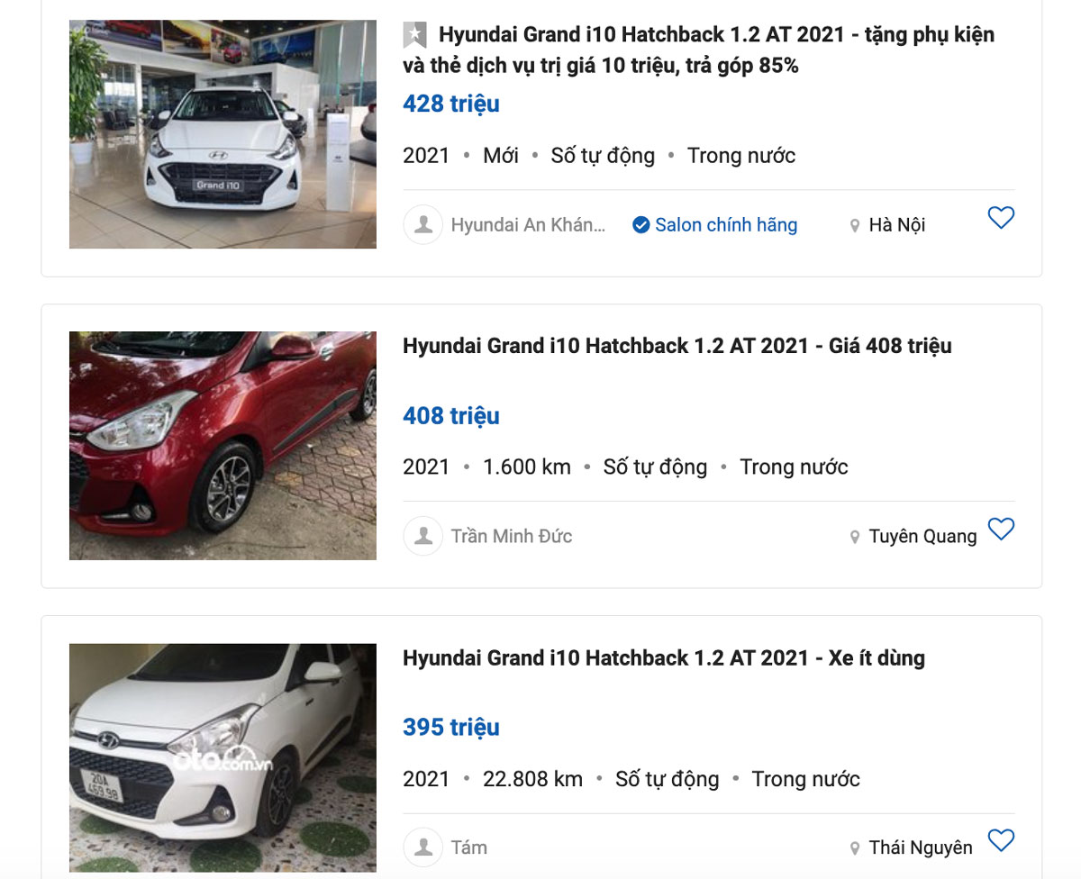So sánh VinFast Fadil và Hyundai Grand i10 cũ: Chọn xe Việt hay xe Hàn?