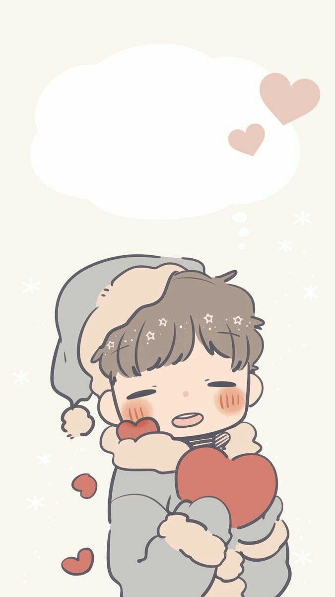 Bức tranh chibi dễ thương và đơn giản - Hình chibi xinh xắn, dễ vẽ