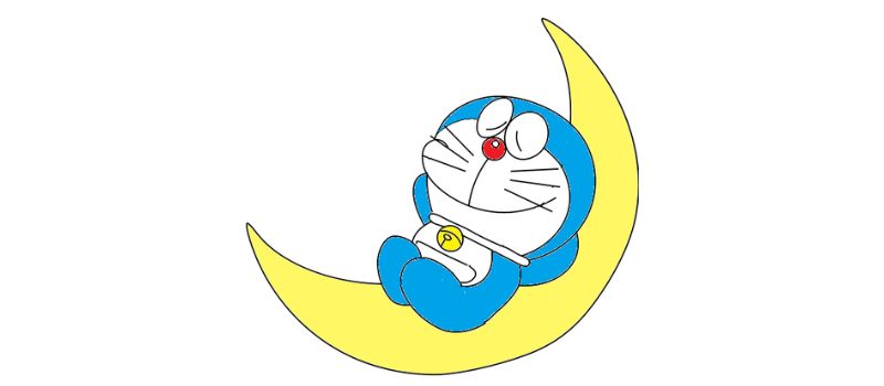 6 cách dạy bé vẽ Doraemon siêu dễ thương và cực đơn giản