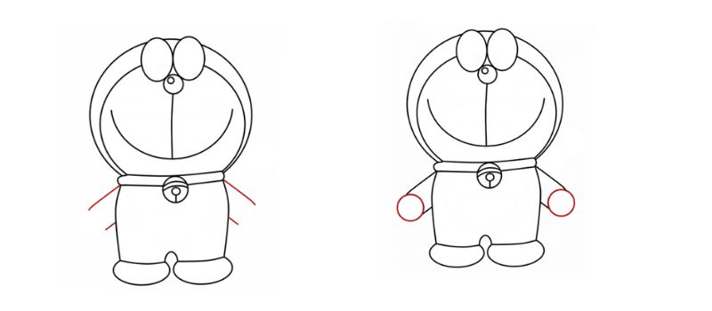 6 cách dạy bé vẽ Doraemon siêu dễ thương và cực đơn giản