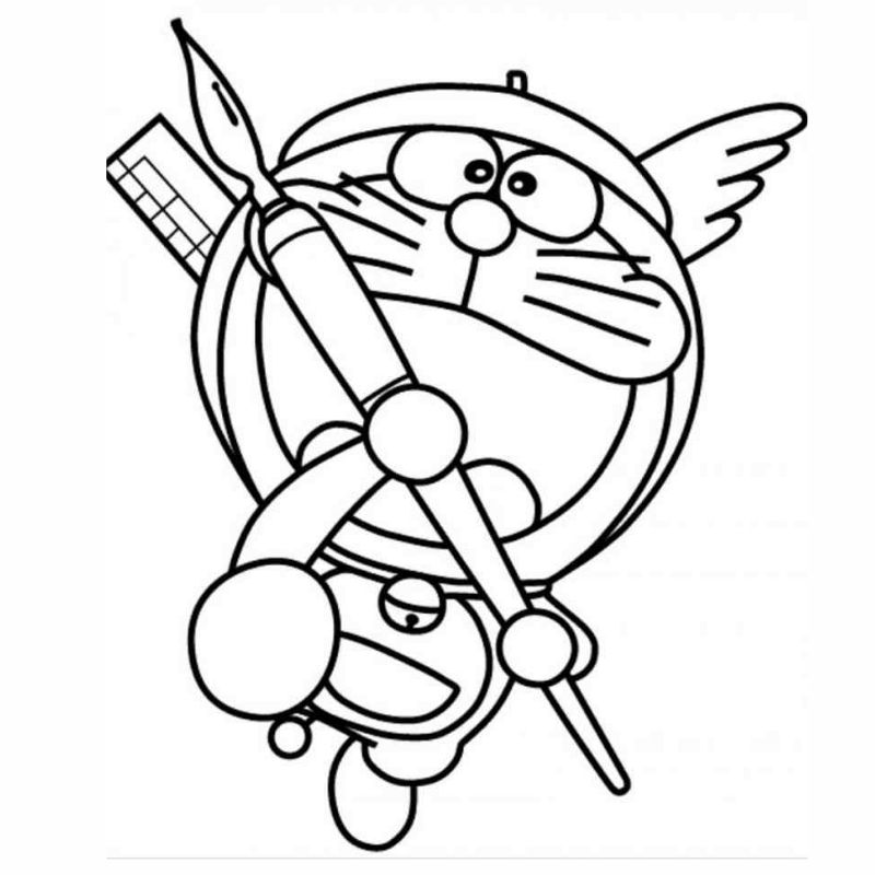 6 cách dạy bé vẽ Doraemon siêu dễ thương và cực đơn giản