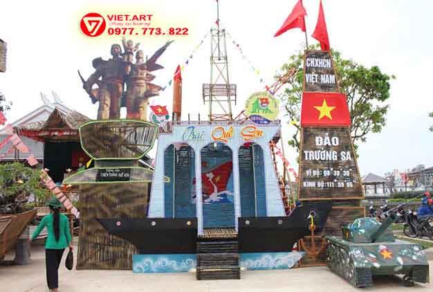 Thiết kế thi công cổng trại