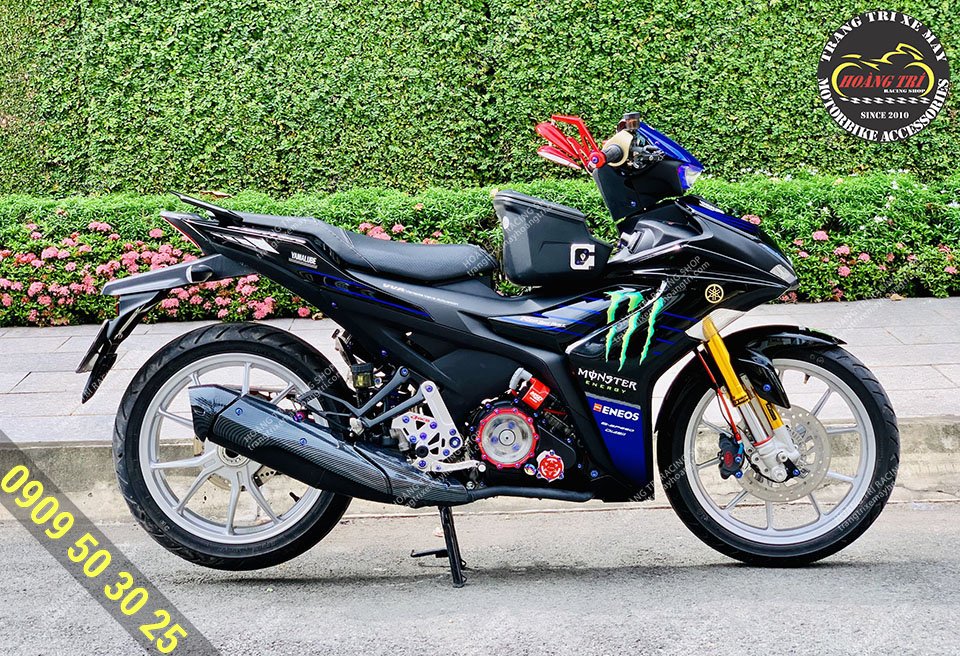 Trọn bộ gấp đơn X1R độ cho Exciter 150