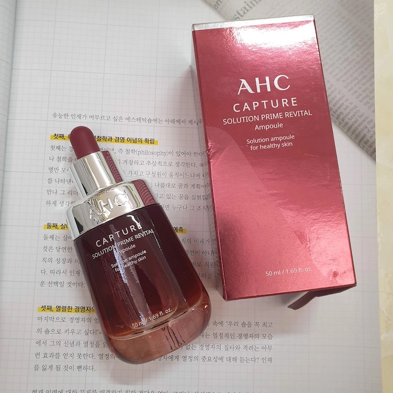 Có mấy loại serum AHC màu đỏ, nên dùng loại nào?