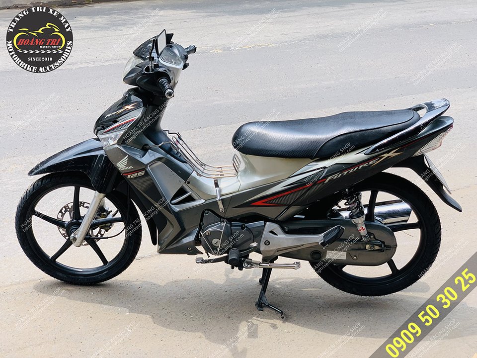 Mâm 5 cây Racing Boy cho Wave thắng dĩa trước size 14 x 14