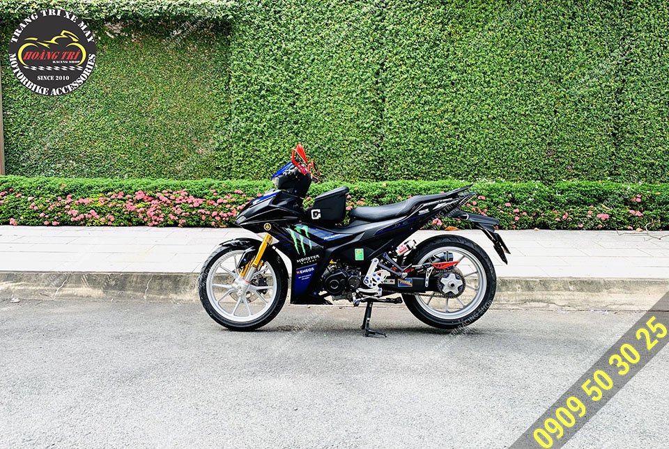 Trọn bộ gấp đơn X1R độ cho Exciter 150