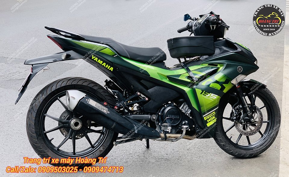 Trọn bộ gấp đơn X1R độ cho Exciter 150