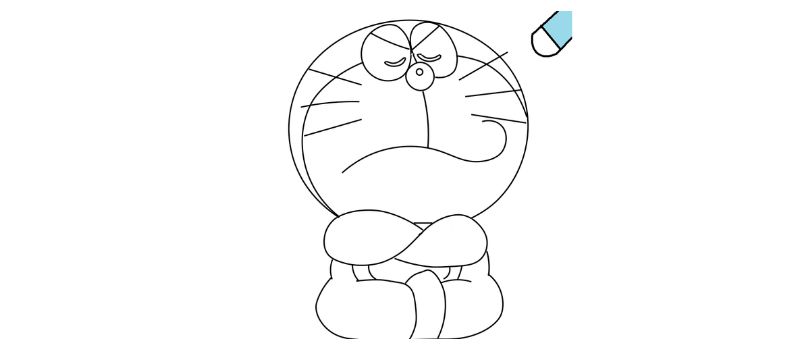 6 cách dạy bé vẽ Doraemon siêu dễ thương và cực đơn giản