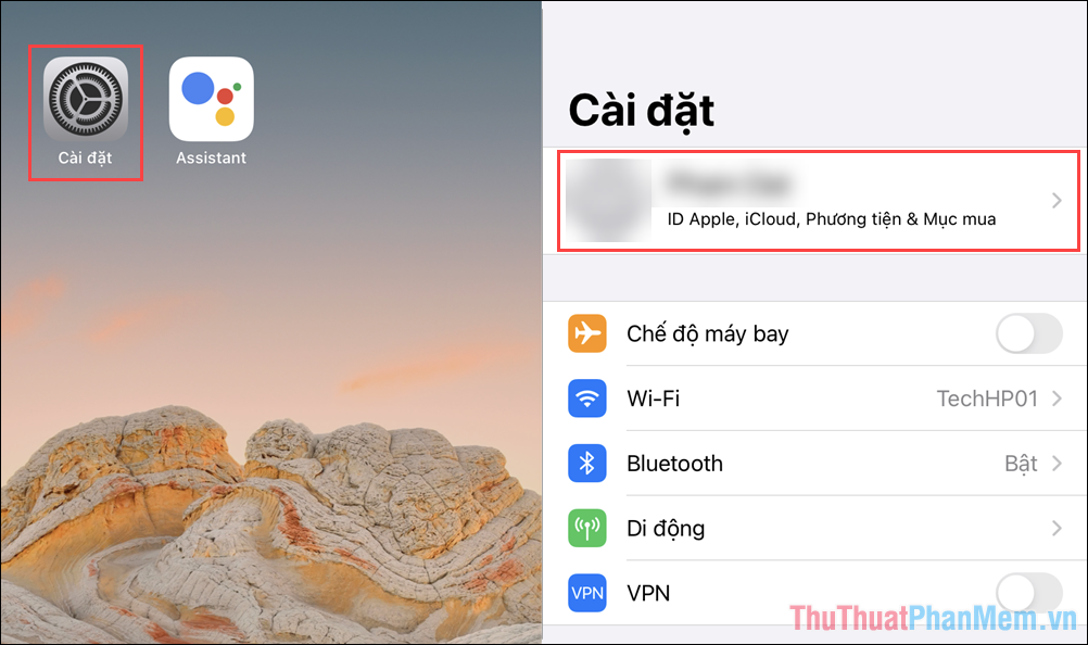 Xác định dung lượng iCloud